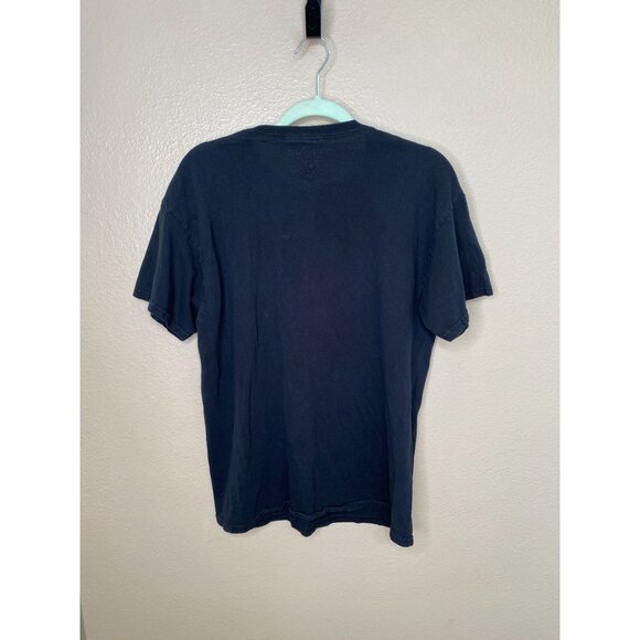 Vinyl Icons Poison Band Tee Medium Black Cotton Graphic Shirt Short Sleeve - Picture 3 of 5